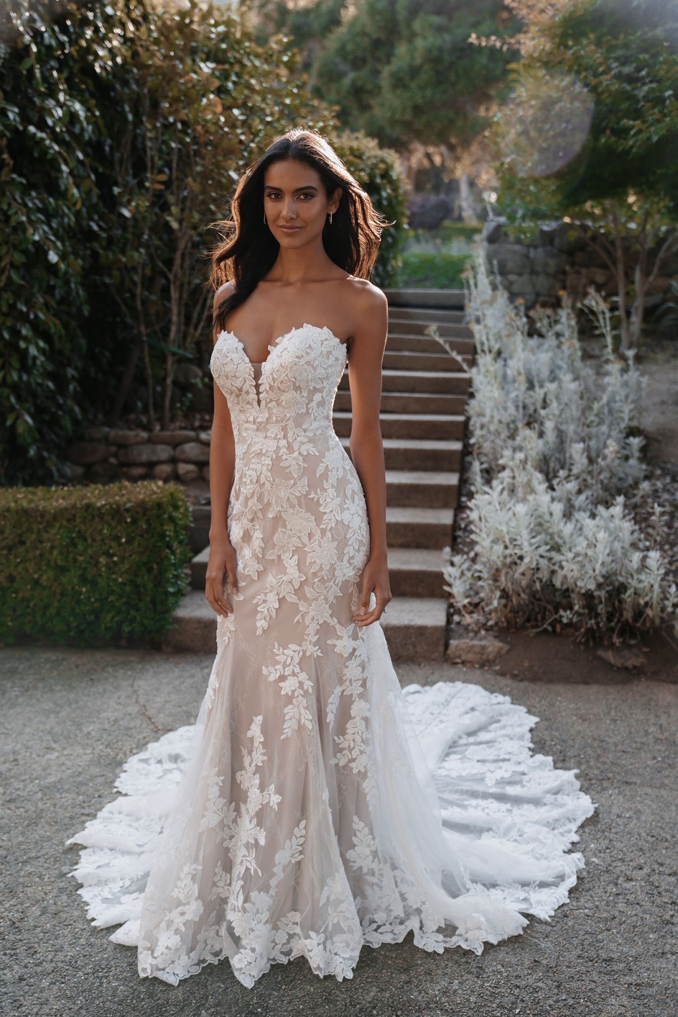 allure lace dress Allure Bridals Dress A1211